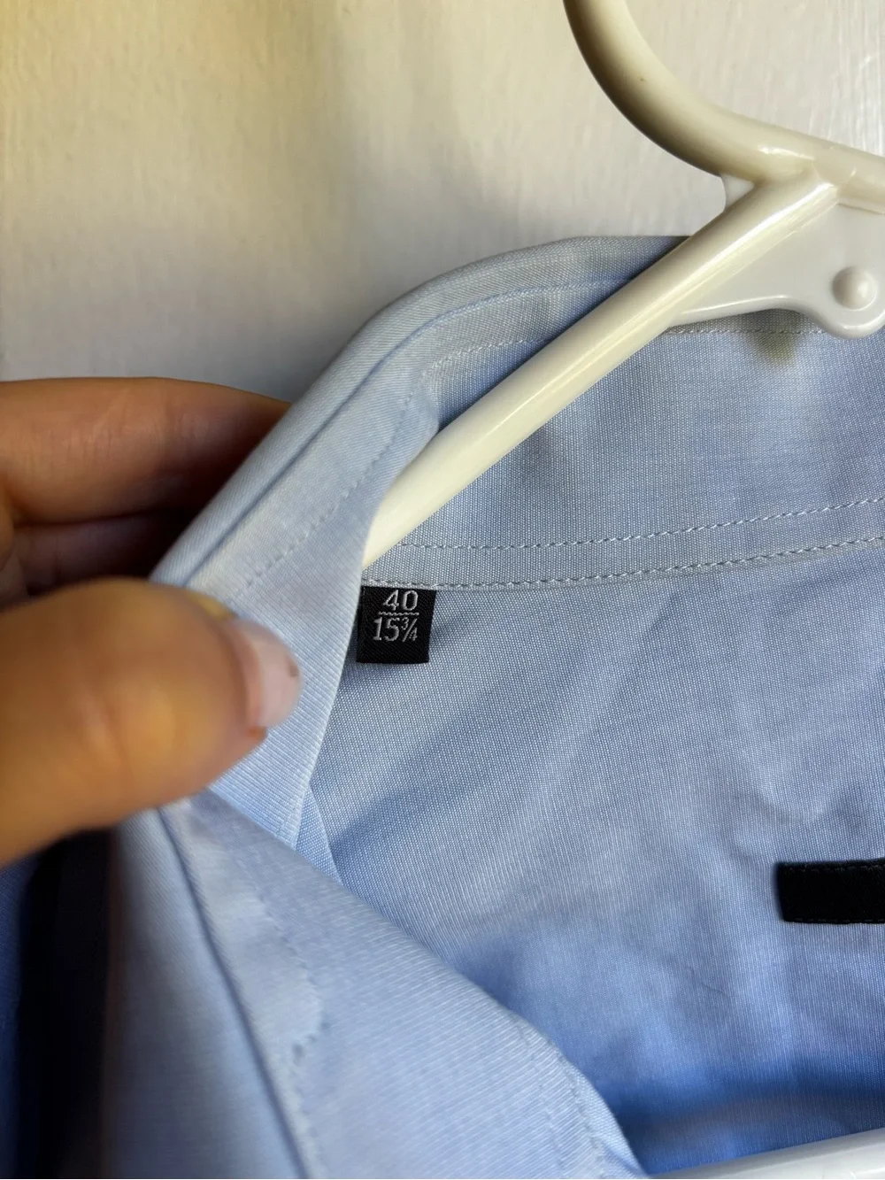 Gucci Men’s Light Blue Button-Up Dress Shirt